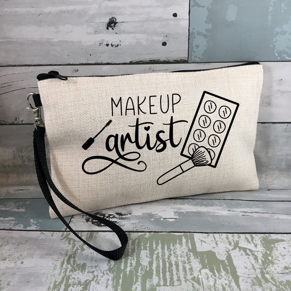 Makeup artist gift, thank you gift, Hair stylist makeup bag, thank you gift for makeup artist, hair dresser gift