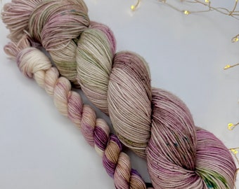Highland Heather, Hand Dyed Sock Set, by Felicity Yarn Studio, Sock Yarn, Ready to Ship, Scotland Inspired Yarn, Outlander, Gift for Knitter