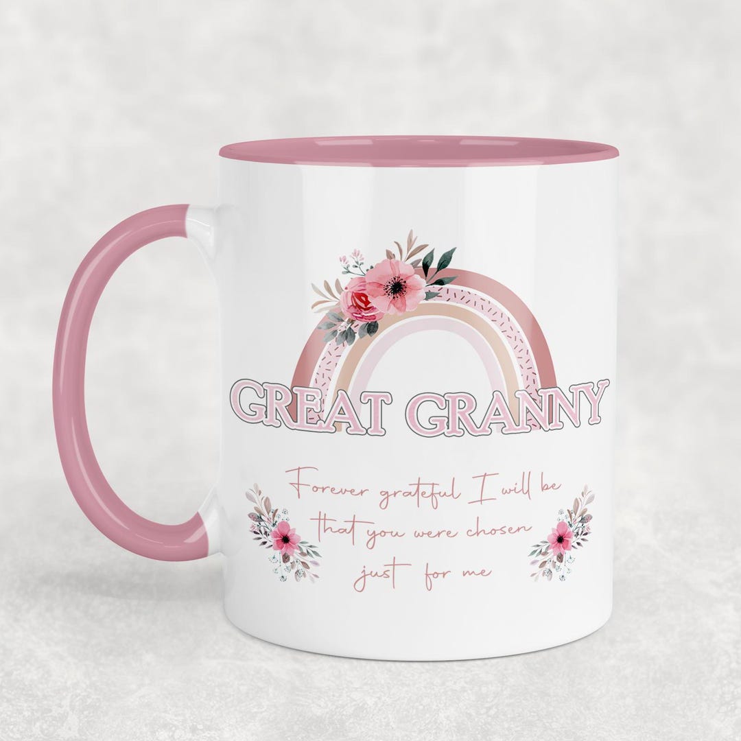 Sottobicchiere Quadrato Lucido 'Great-Grandad' - Timbro Blu, MDF Resistente, 9x9 Cm, Regalo Per Nonno