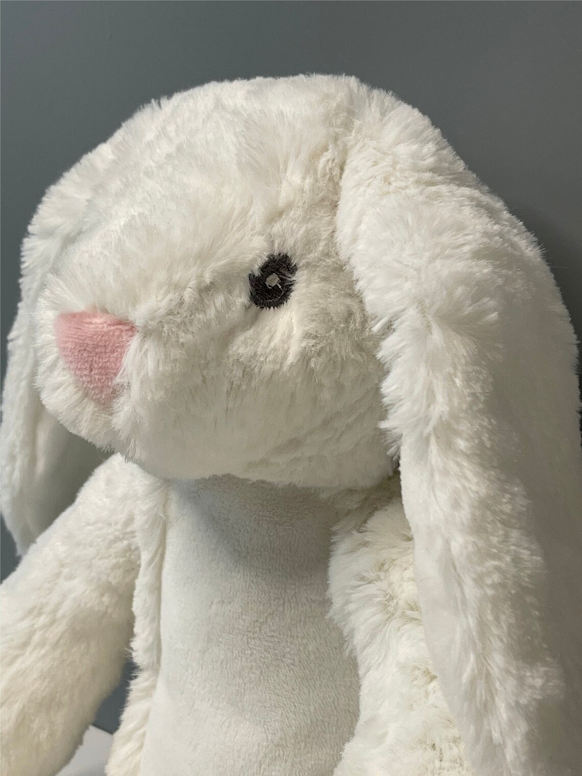My First Easter Cuddly Plush Bunny Rabbit Custom Easter Bunny Etsy