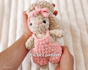 Bugsie the Bunny Crochet Pattern with Outfit | Amigurumi PDF File in English