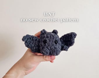 NO-SEW Crochet Bat Halloween Pattern | Amigurumi PDF File in English