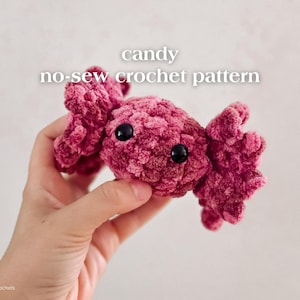 NO-SEW Crochet CandyHalloween-Muster | Amigurumi PDF in Englisch