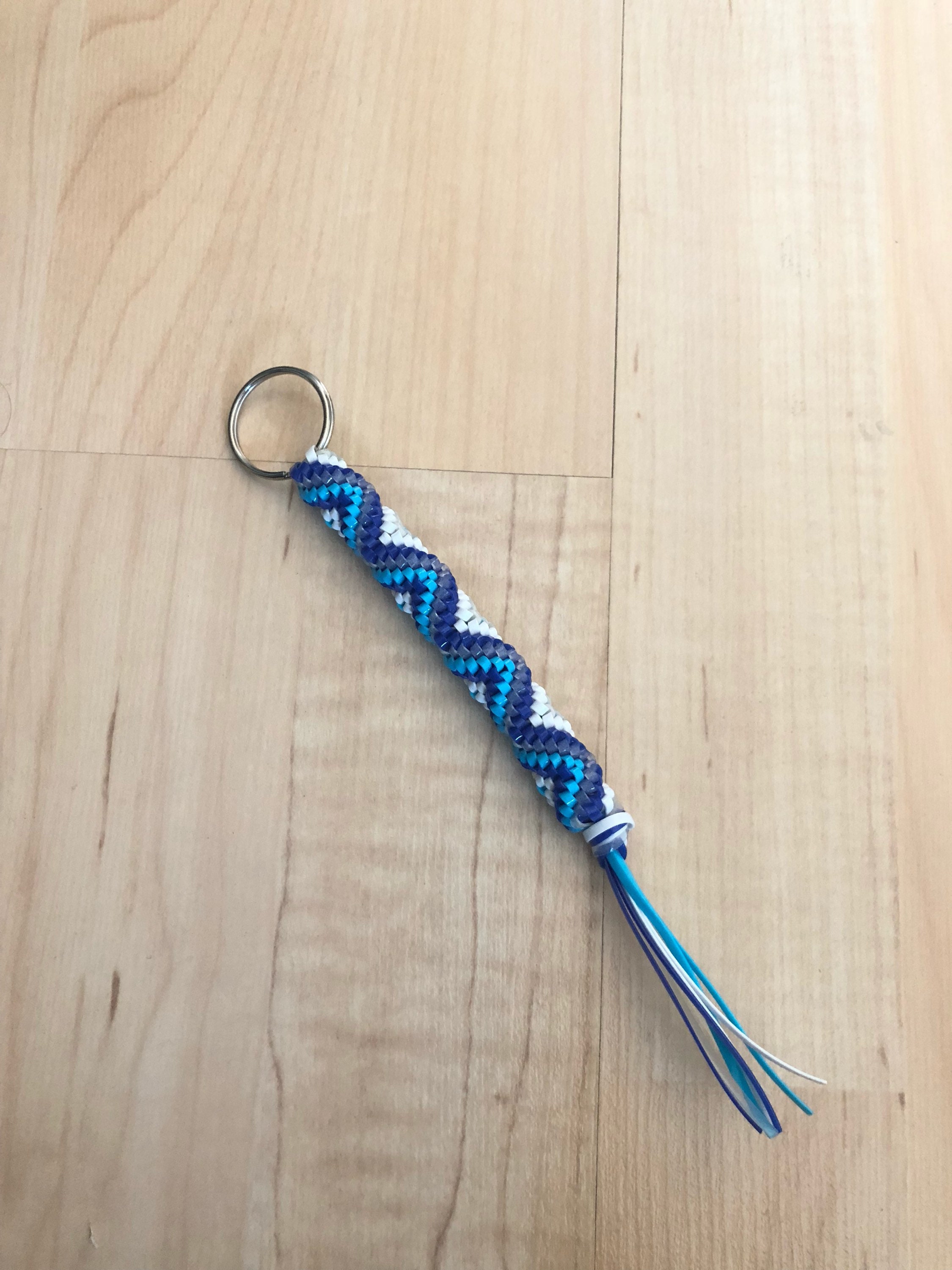 Boondoggle Keychain, Blue, Light Blue, and White Keychain, Gimp Key Chain, Boondoggle Zipper Pull, Zig Zag Boondoggle Zipper Pull - Etsy Boondoggle Keychain, Blue, Light Blue, and White Keychain, Gimp Key Chain, Boondoggle Zipper Pull, Zig Zag Boondoggle Zipper Pull - Etsy