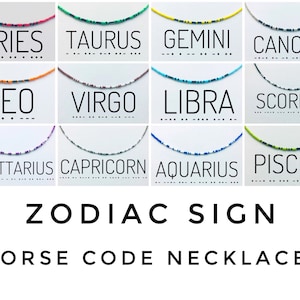 Collar de signos del zodiaco, collar del horóscopo, regalo personalizado del zodiaco, joyas personalizadas del zodiaco, regalo de graduación, joyas del horóscopo, signo estelar