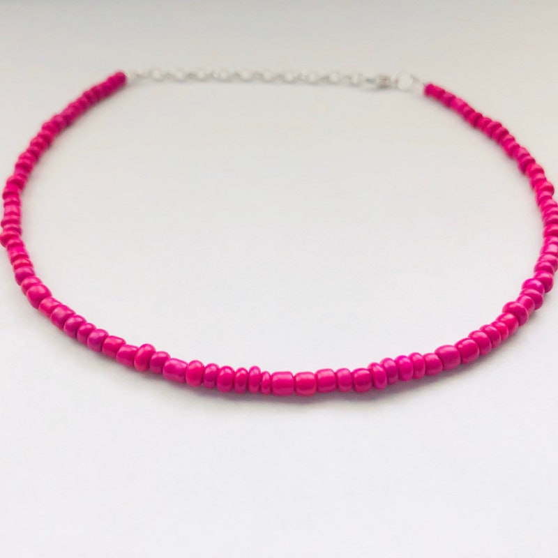 Blakely Pink/Teal Cord Necklace main image 1