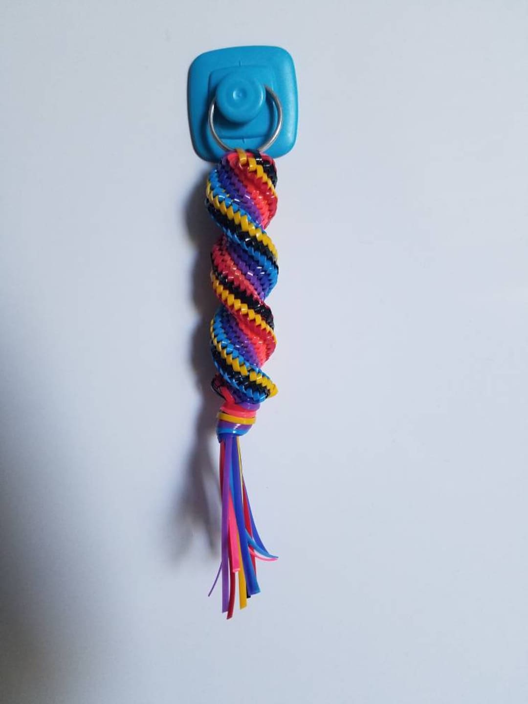 Boondoggle Large Spiral Stitch Lanyard Colorful Gimp Rexlace Etsy