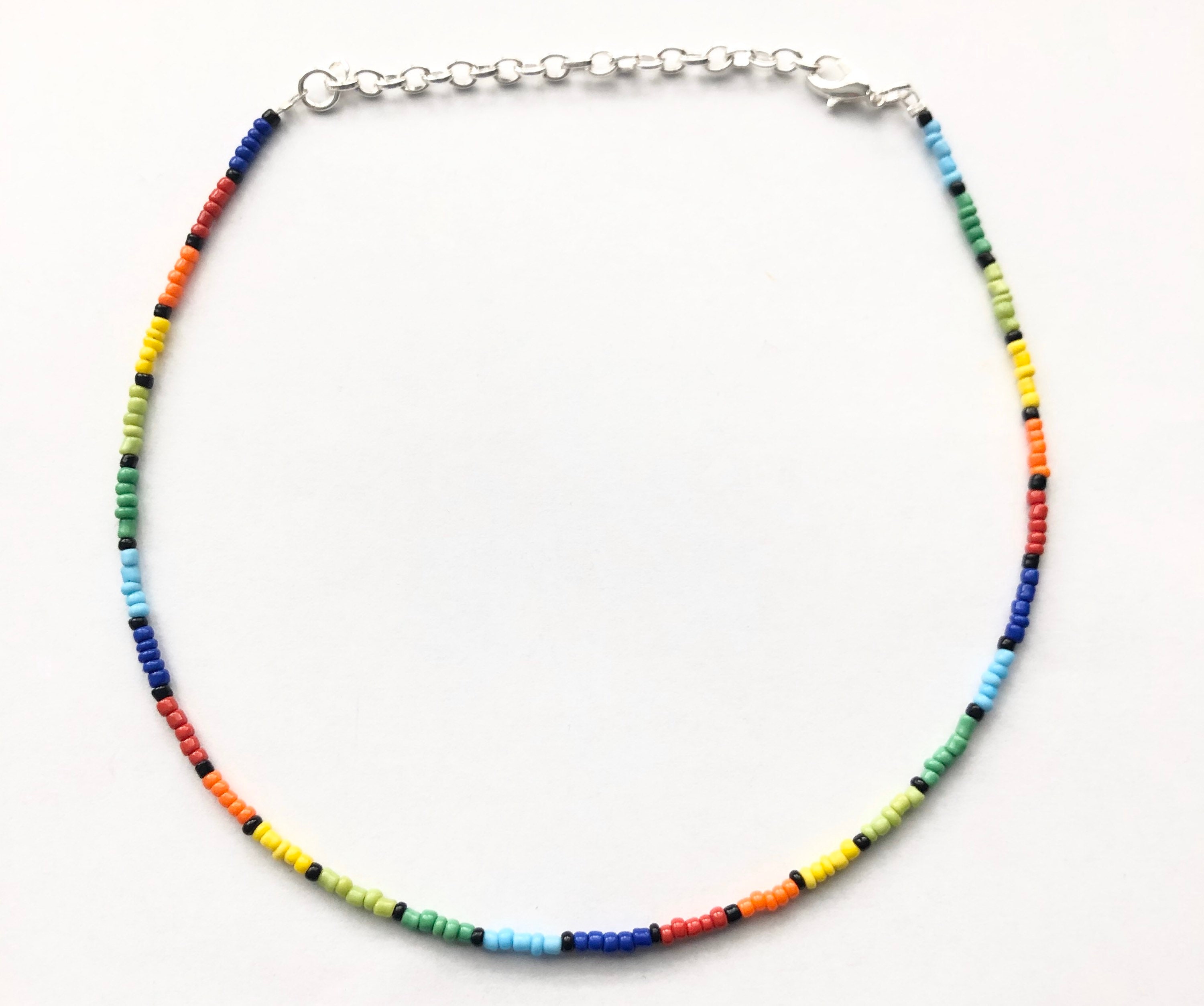 Brinker & Eliza Candy Rainbow Beaded Necklace | INTERMIX®