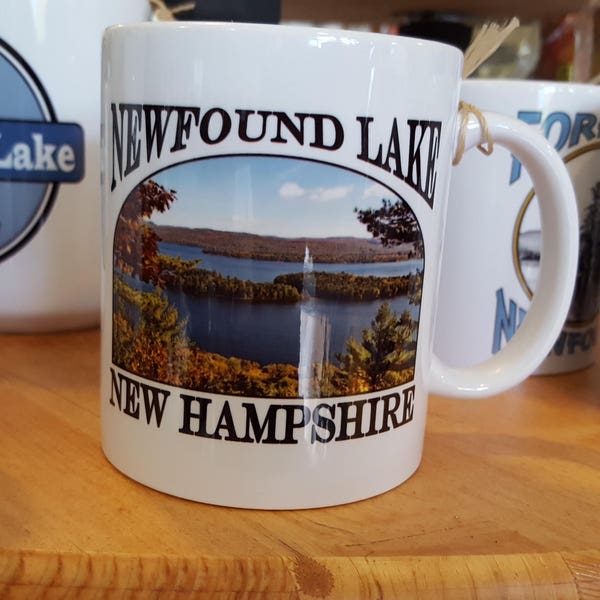 Newfound Lake Little Sugarloaf   New Hampshire  Coffee Mug, Frosted Mug, Mason Jar