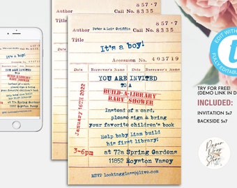 library card invitation free downloadable template library card invitation free downloadable template