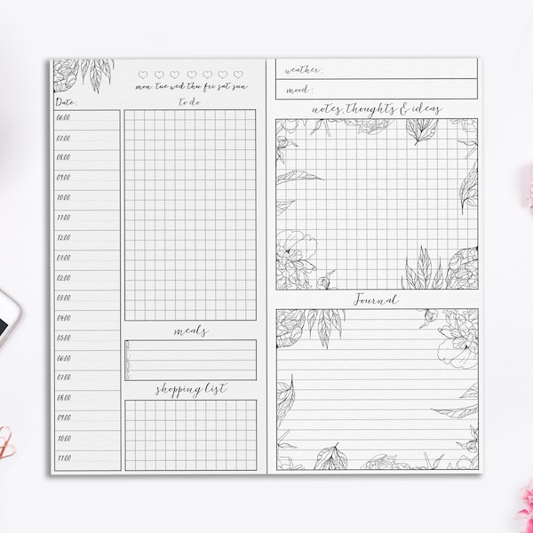Printable Tn Inserts - Etsy