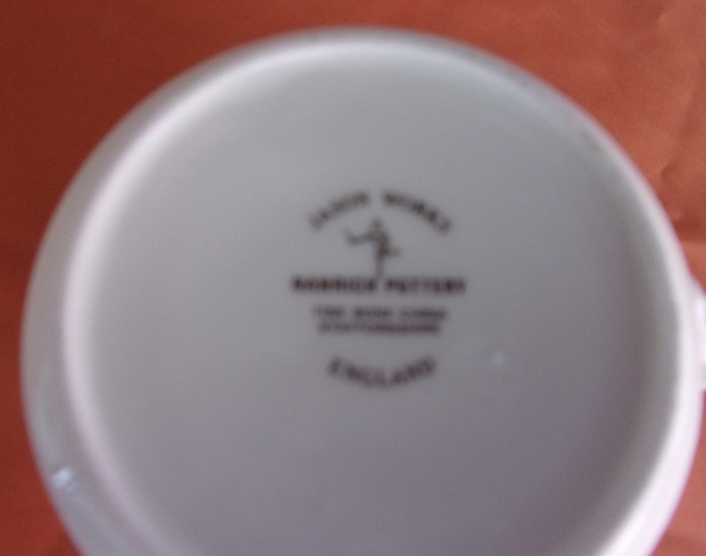 Jason Works Nanrich Pottery Pink & Yellow Floral Fine Bone Etsy