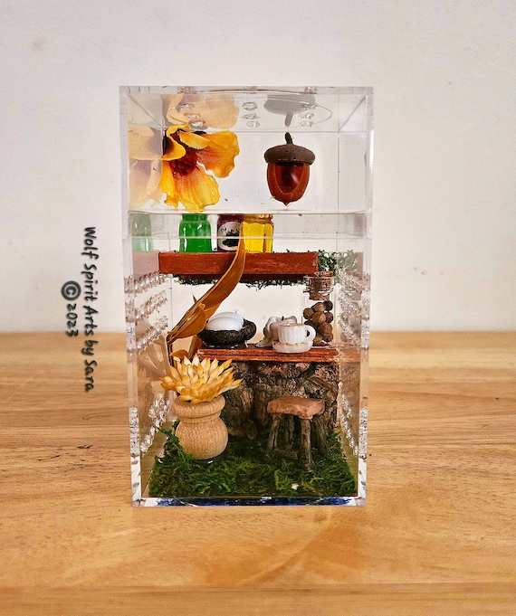 Made-to-order EXTRA SMALL Jumping Spider Sling Enclosure (tall