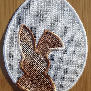 Embroidery File FSL Easter &quot;Easter Bunny (filled)&quot;