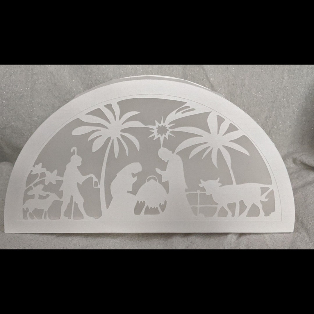 Plotter File Window Picture/table Decoration/light Box Etsy