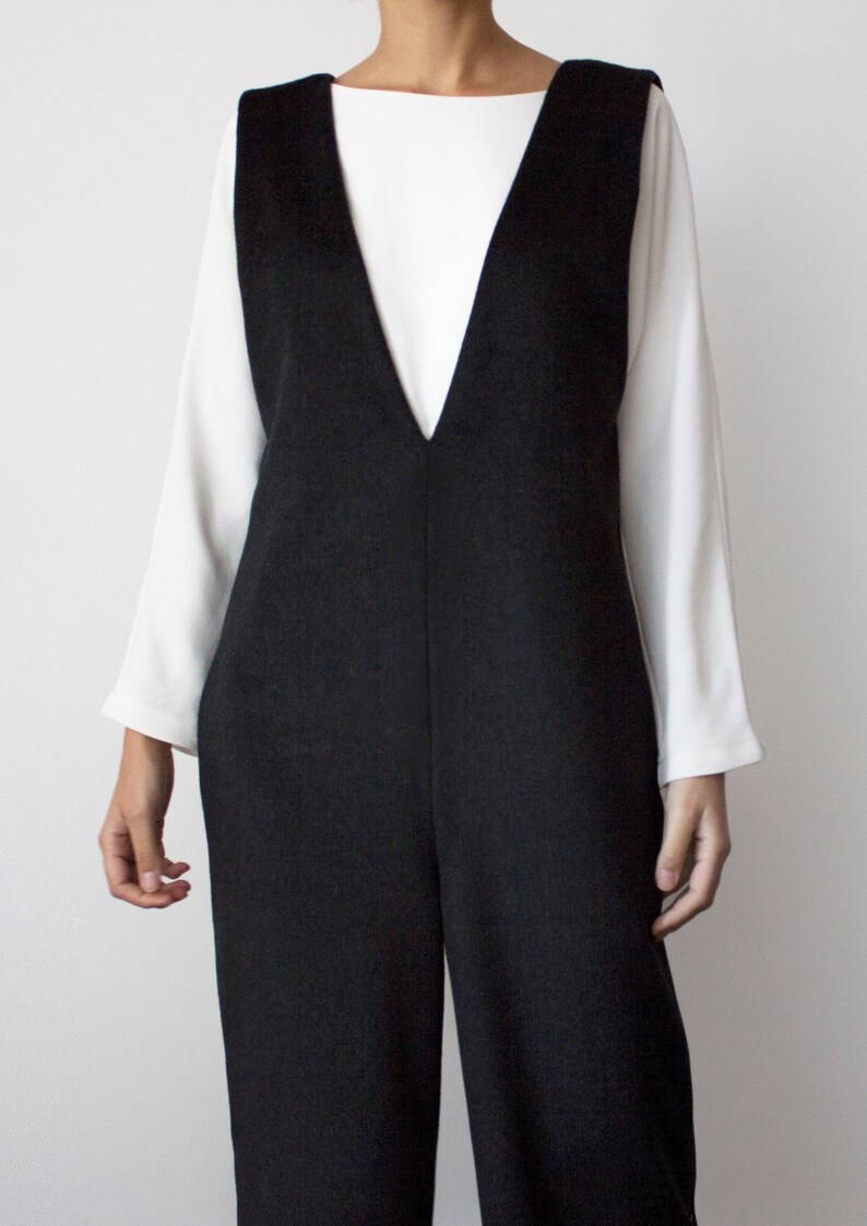 dark grey jumpsuit