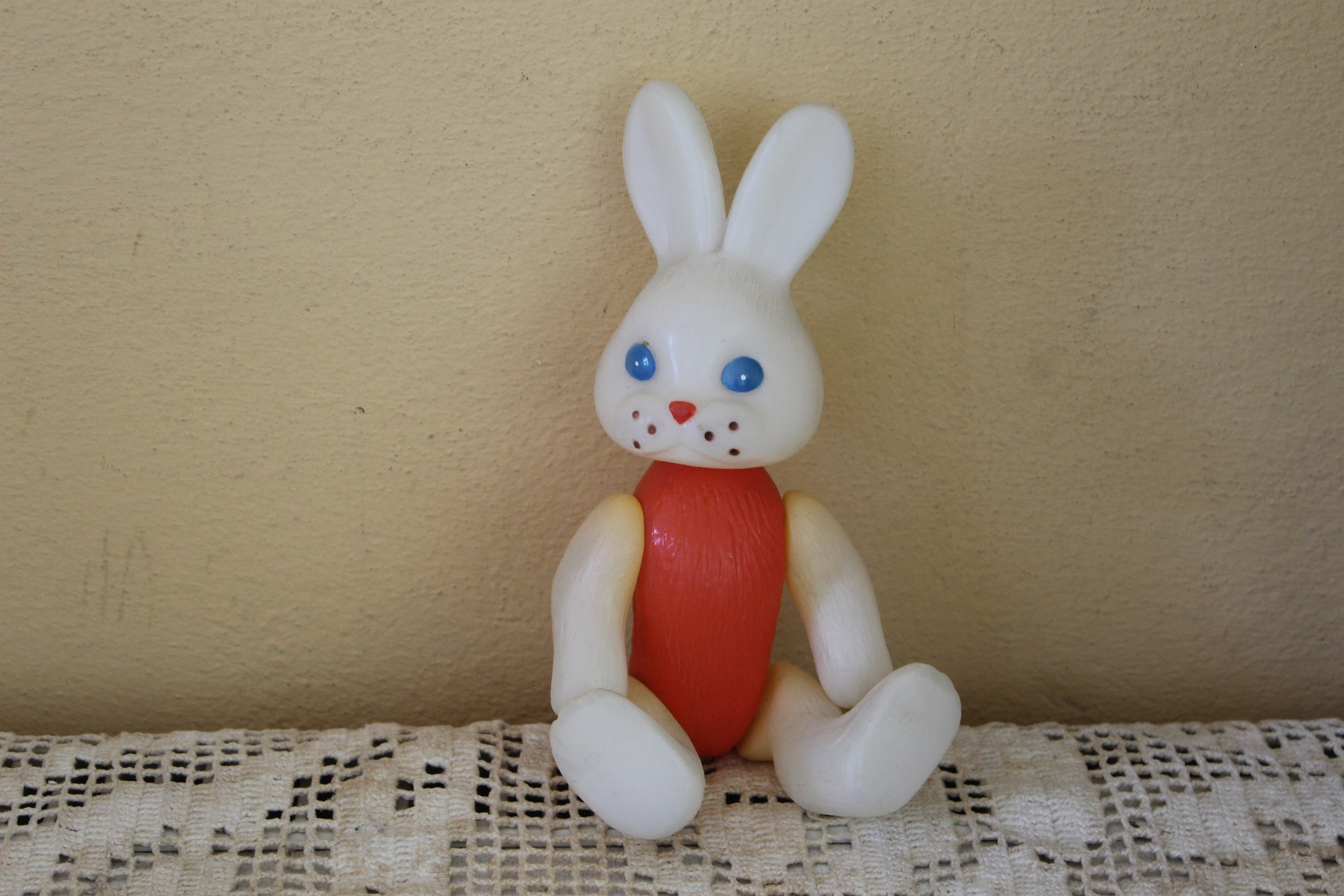 old rabbit doll