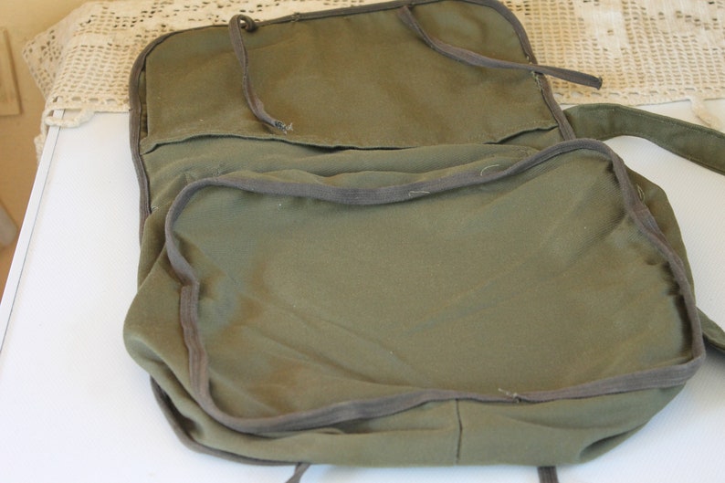 Gift Idea Distressed Bag Red Cross Bag Vintage Medical Bag