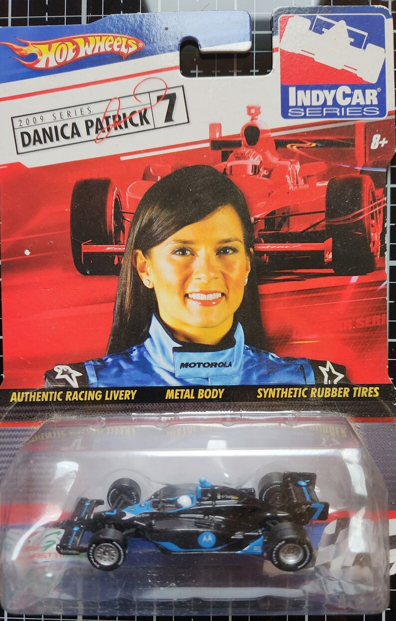 Green Light Danica Patrick #13 Go Daddy Indy Car 1:64 Die-Cast Car - Foto 6