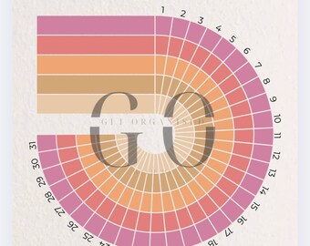 Monthly Habit Tracker, Printable, Good notes upload, 30 Day Habit Challenge, Instant Download