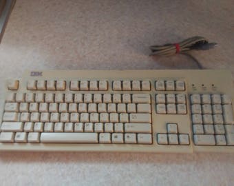 IBM PS/2 Keyboard, KB-7953, 02K0806, 02K0805, Beige