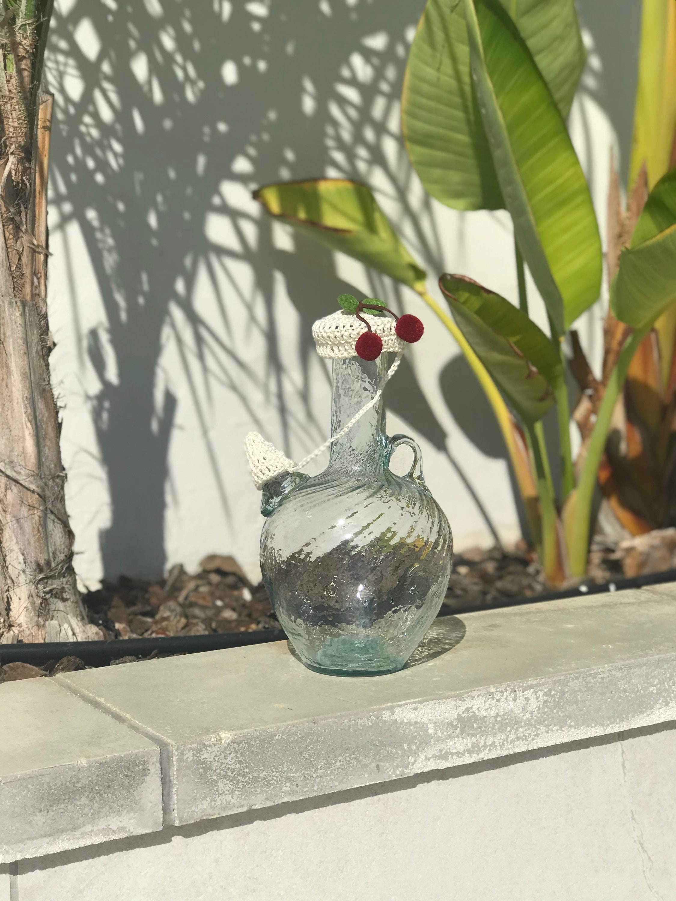 Glass Water Jug 