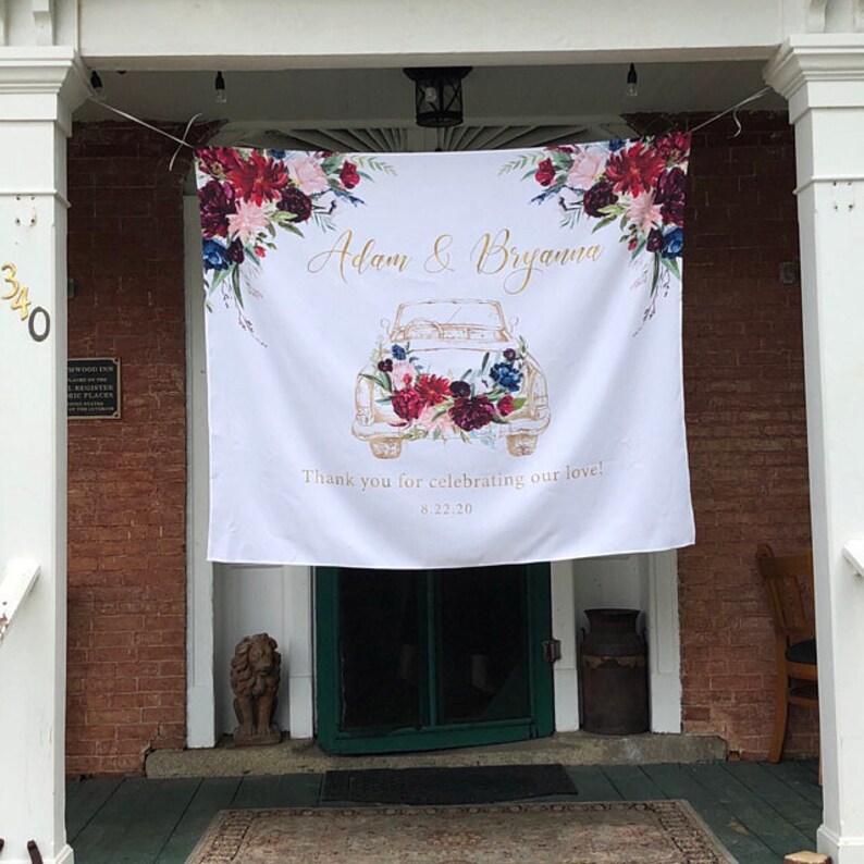 Drive by Bridal Shower Sign Bridal Shower Drive Through Etsy