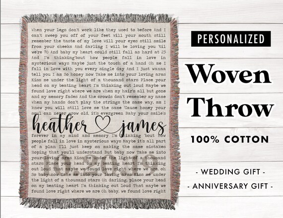 Song Lyric Gift Anniversary Art First Anniversary Gift For Husband Engagement Gift Unique Wedding Gift Custom Song Lyrics Art By Blushingdrops Catch My Party