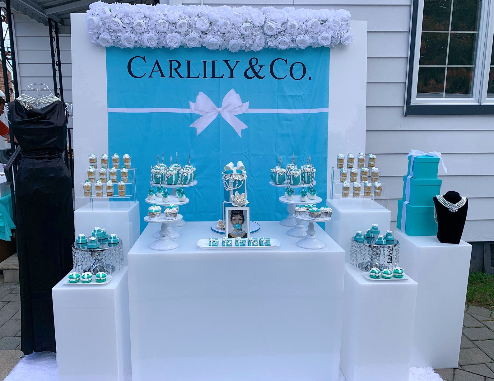 Bridal & Co Bridal Shower Backdrop Breakfast at Party Etsy