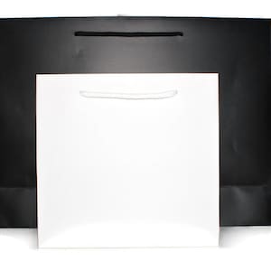 Papier Geschenktüten - Geschenktüten Landschaft - Geschenkbeutel Luxus mit Seil Griff - Party Geschenktüten