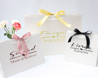 Bridesmaid Gift Bag - Bridesmaid Proposal - Wedding Gift bags - Mother of the bride gift - Personalised Gift Bag - Bridesmaid gifts