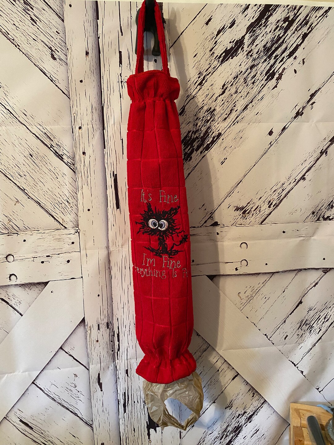 Plastic Bag Holder Dispenser Plastic Bag Organizer Plastic Etsy