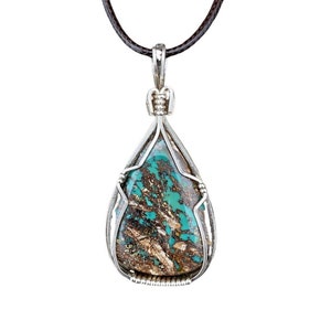 Royston Boulder Turquoise Pendant