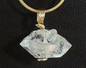 Herkimer "Diamond" Quartz Pendant - 14K Gold-Filled
