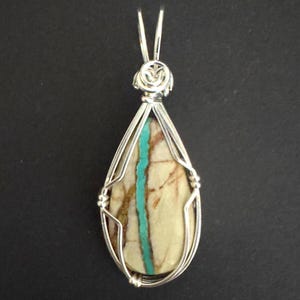 Royston Ribbon Turquoise Pendant