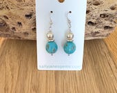Kingman Arizona Turquoise Earrings