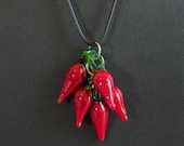 Red Chile Pepper Ristra Pendant