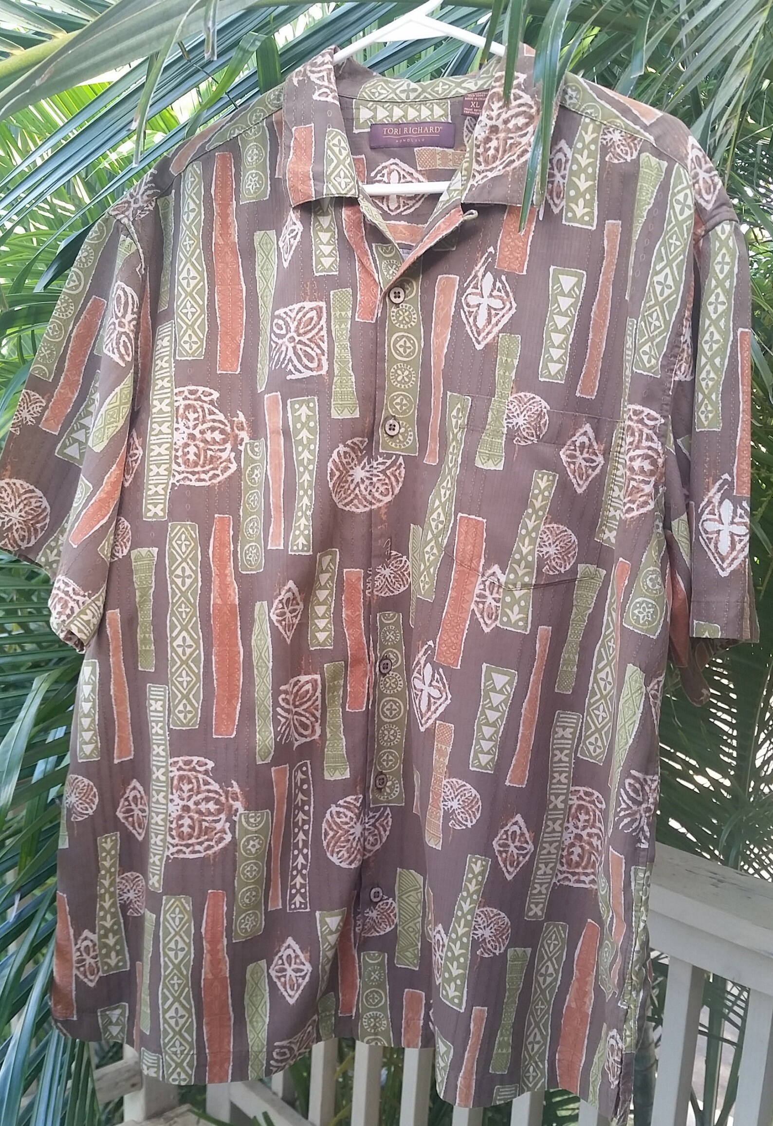 Mens XL Aloha Wear Hawaiian Shirt Men's Aloha Shirt - Etsy