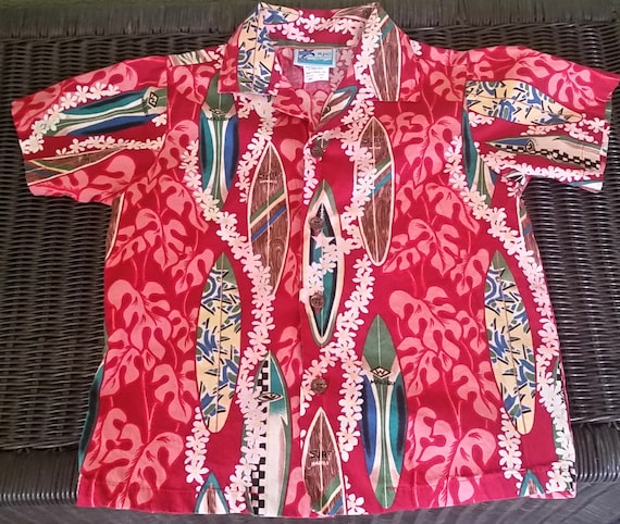 Boys Size 6 Aloha Shirt, Aloha Wear, Hawaiian Shi… - image 1