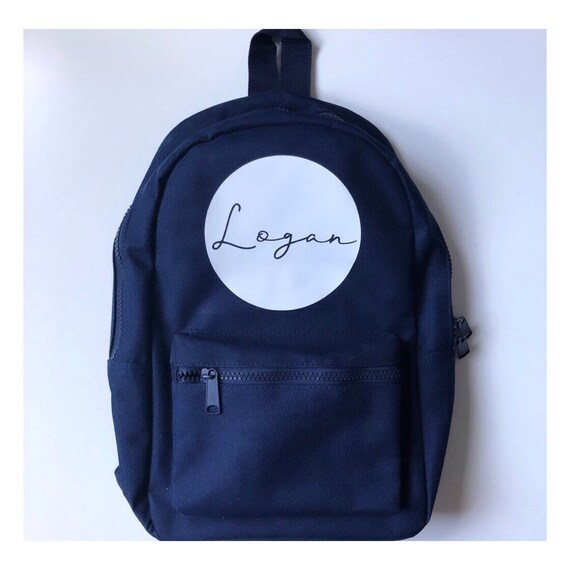 personalised backpack