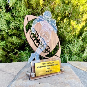 Custom Football Trophy | Football Award | Sports Event | Trophy for Winner, Champion