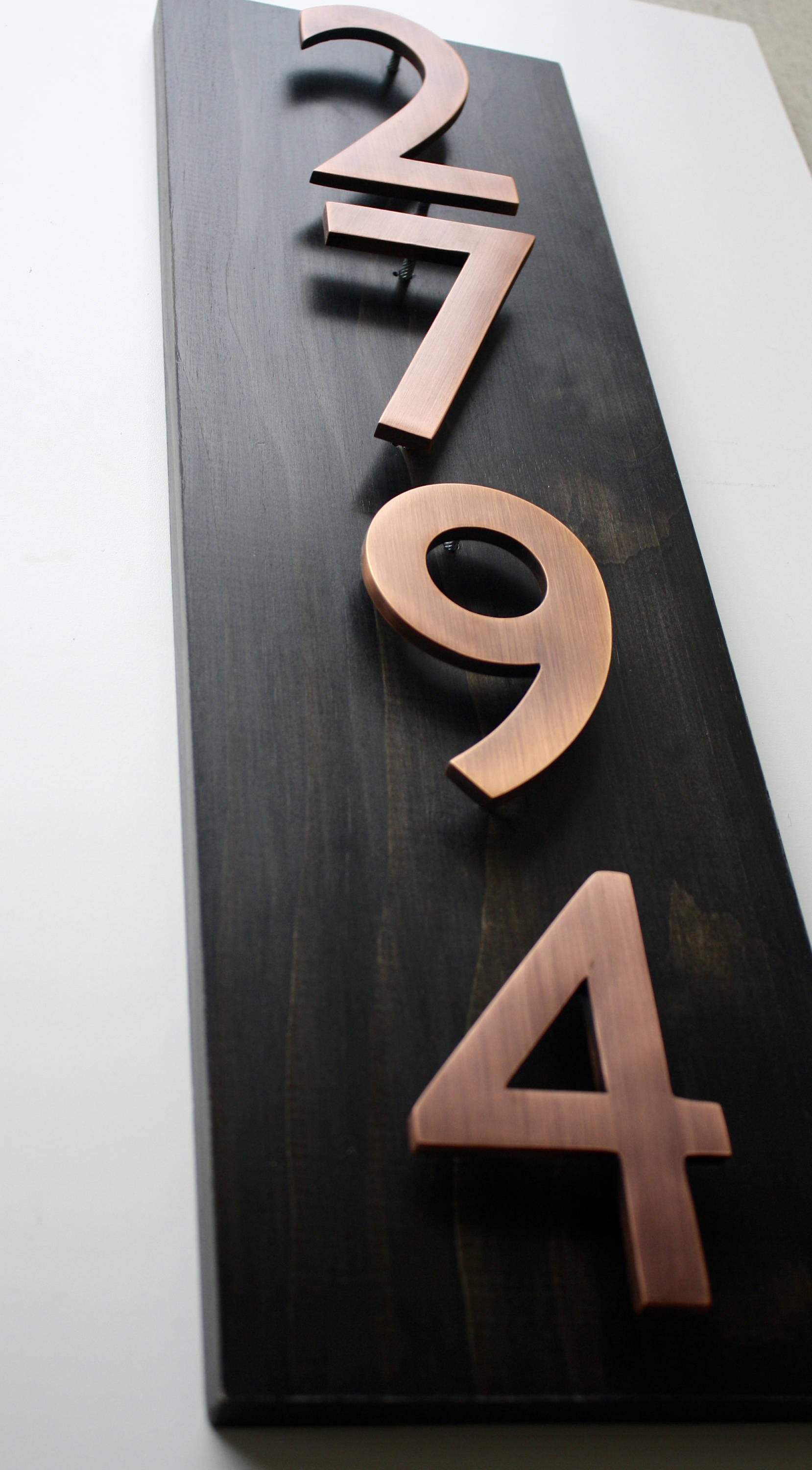 Address Plaque Modern House Numbers House Number Plaque - Etsy