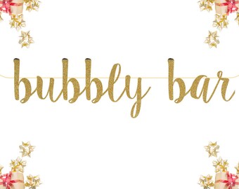 Soda Bar Gold Glitter Banner Graduation Banner Sign Birthday Bubbly Bar Banner Drinks Table Soda Bar Gold Glitter Banner Graduation Banner Sign Birthday Bubbly Bar Banner Drinks Table