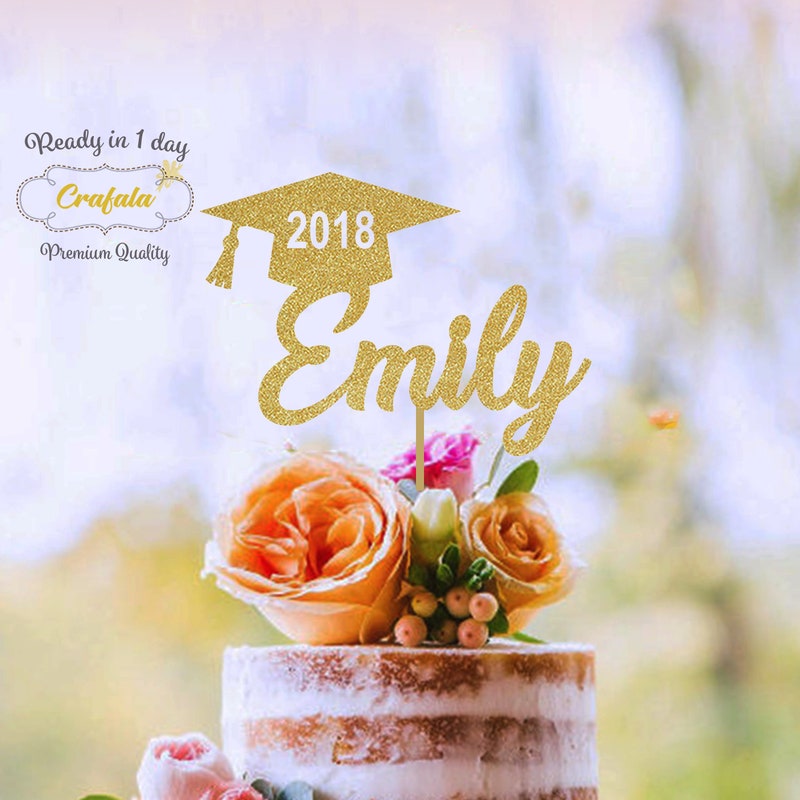Personalized Graduation Cake Topper - Etsy