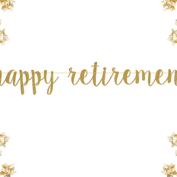 love letter paper design pdf Happy Retirement Glitter Banner Congratulations Gold Letter banner Engagement Banner Retirement weddings bridal showers bachelorette parties