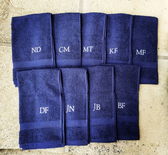 Simple Initial Sweat Towel Gym Towel, Embroidered Hand Towel, Bachelor  Party, Grilling Gifts, Sports Towel -  Canada