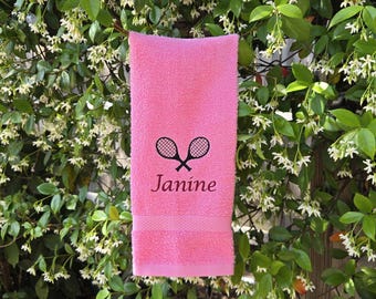 Gepersonaliseerde tennishanddoek: gym- en sportcadeau