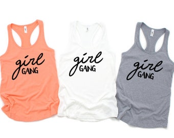 Girls Racerback Tank, Gym Tank, Funny Tanks, Runner, Exercise Tank, Easter Basket Gifts