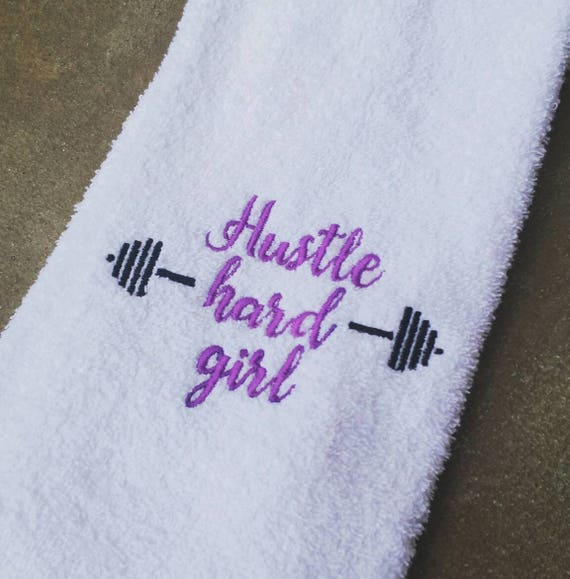 Go Hard Girl Sweat Towel, Gym Towel, Exercise Towel Gifts, Sports Towel,  Fitness Gifts, Exercise Towels 