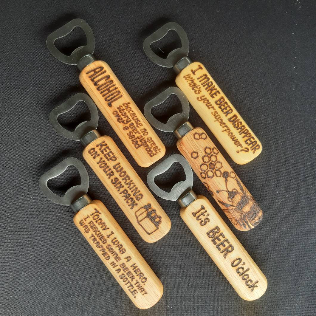 Wooden bottle opener. Funny bottle opener choose your Etsy